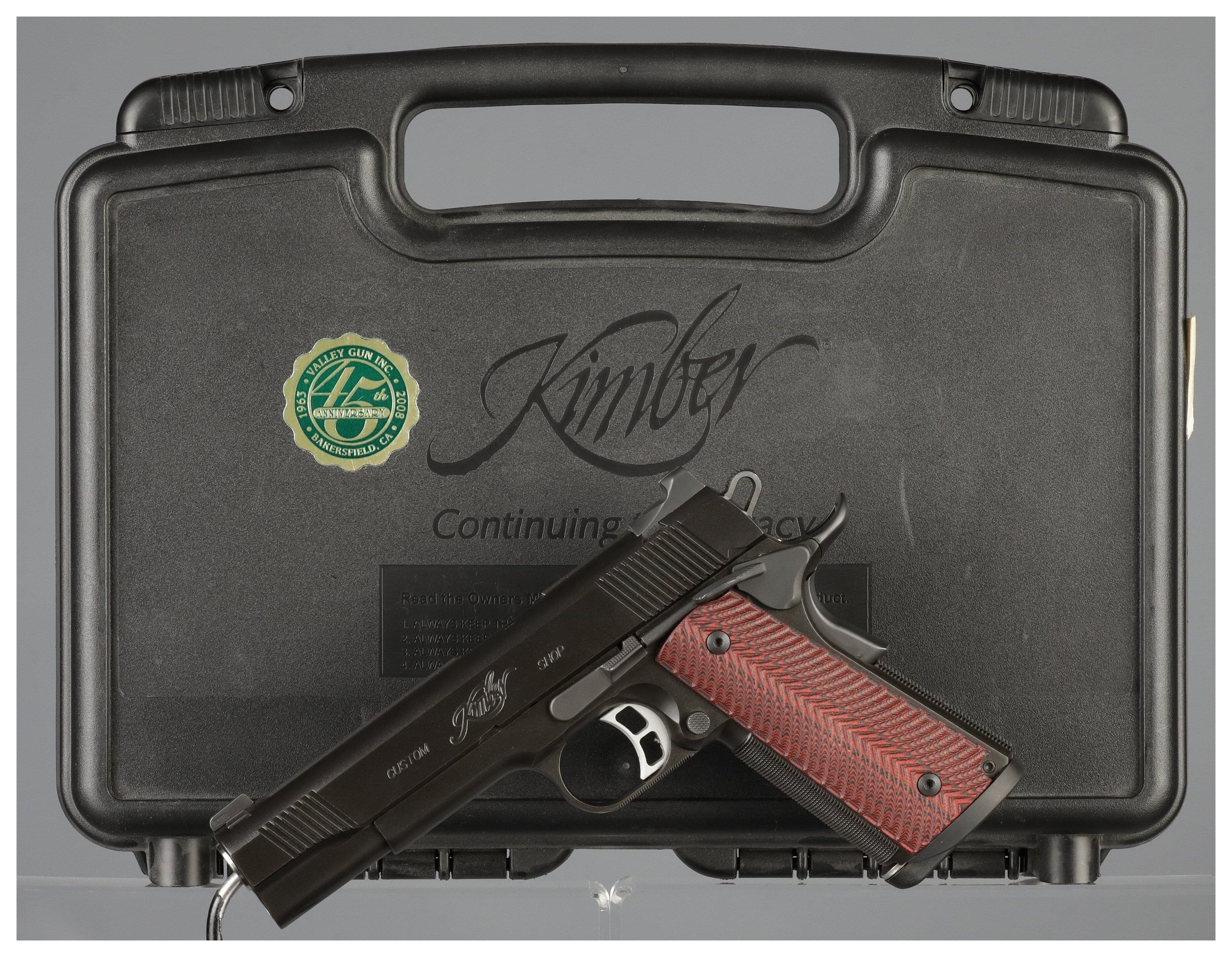 Kimber Mfg   Inc Gold Combat II Pistol