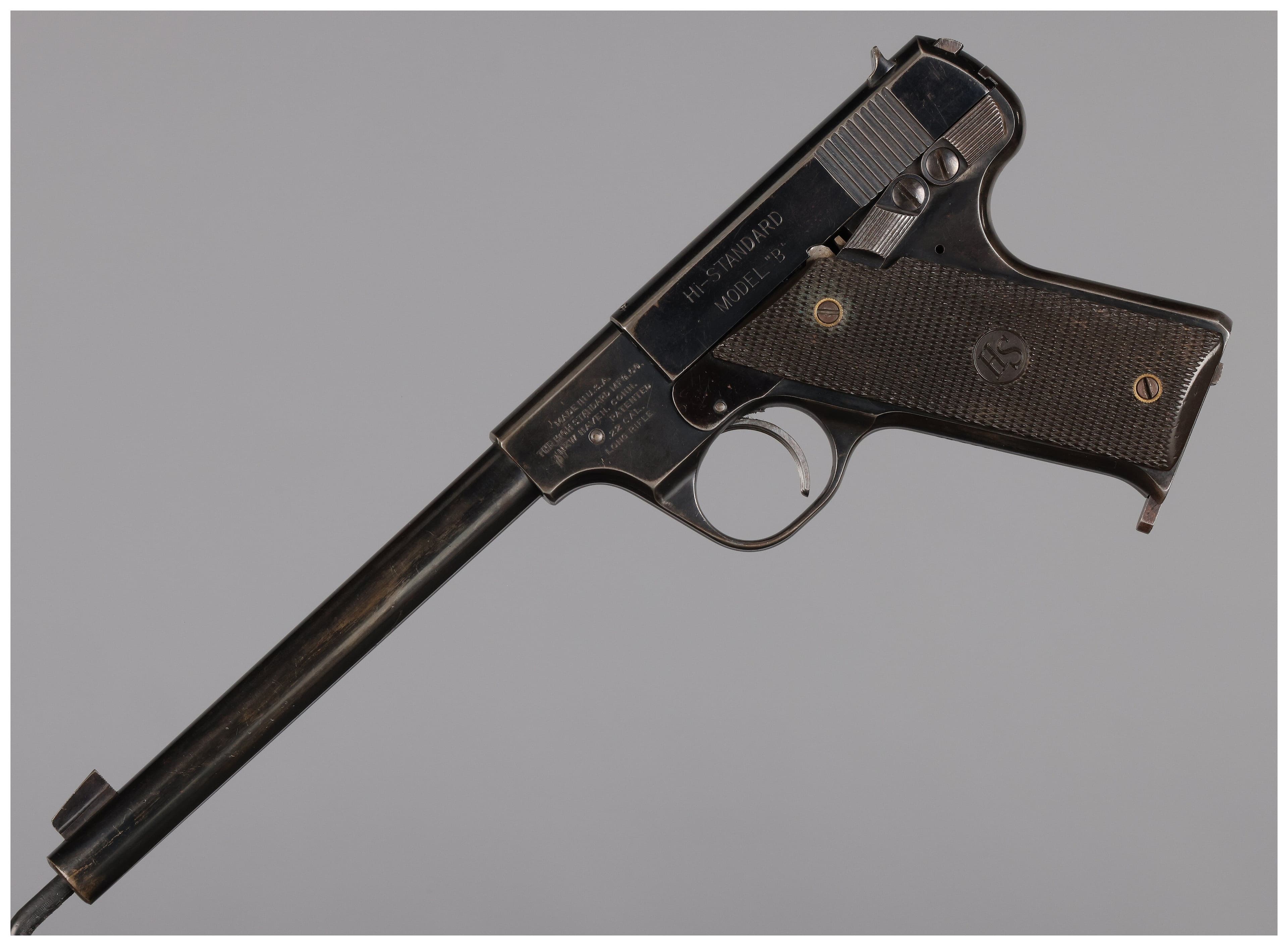 High Standard B Pistol