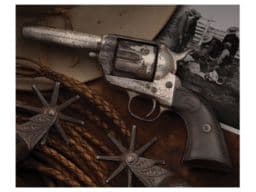 Colt Etched Panel Sheriff's Model Frontier Six Shooter Revolver