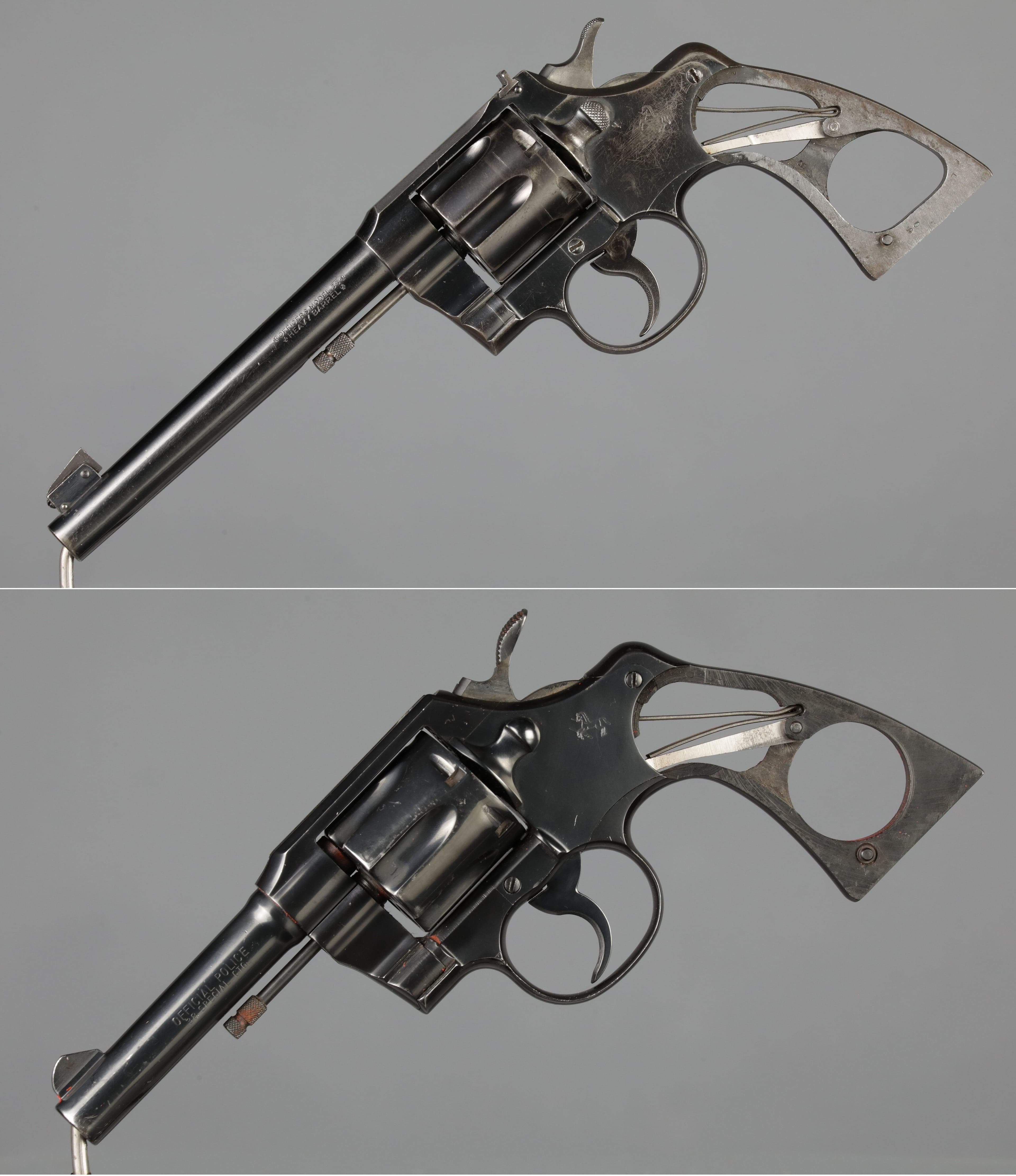Colt Officers Model Heavy Barrel Revolver