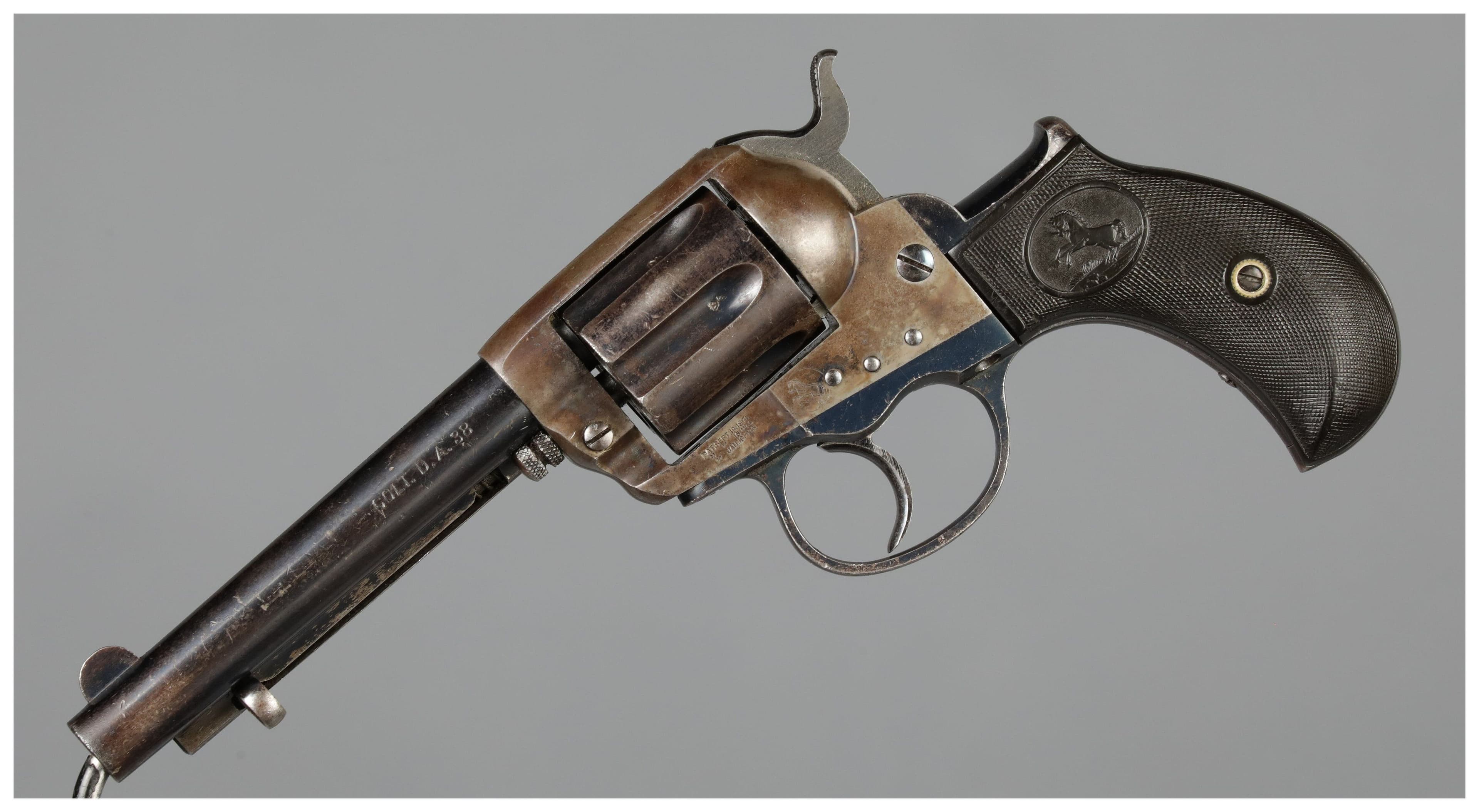 Antique Colt Model 1877 Lightning Double Action Revolver
