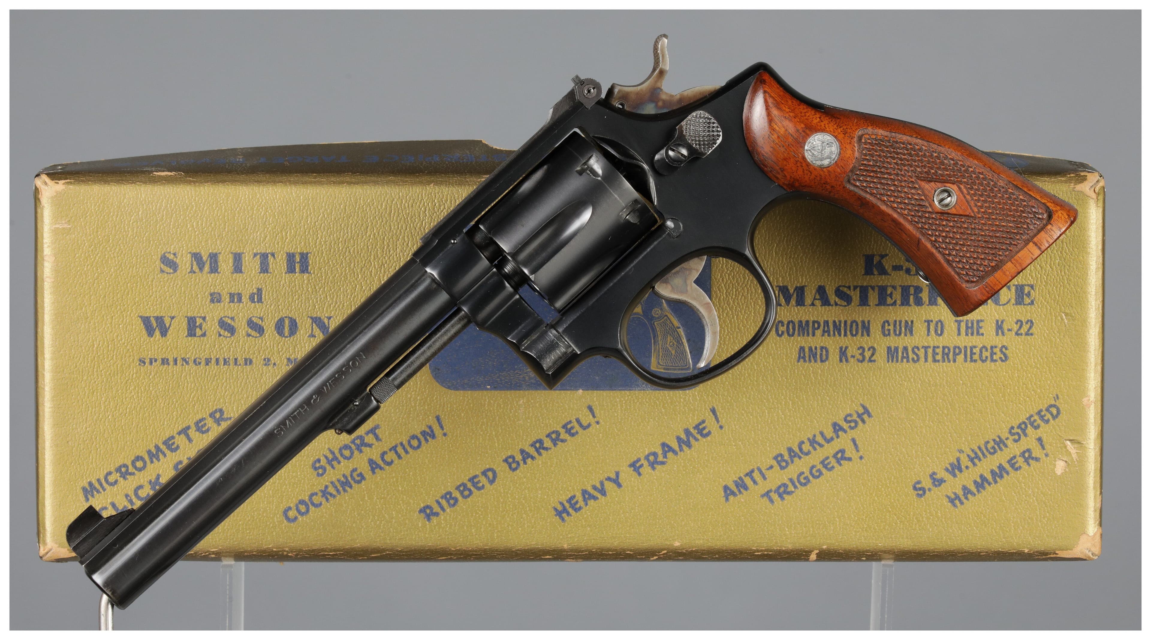 Smith & Wesson K38 Revolver