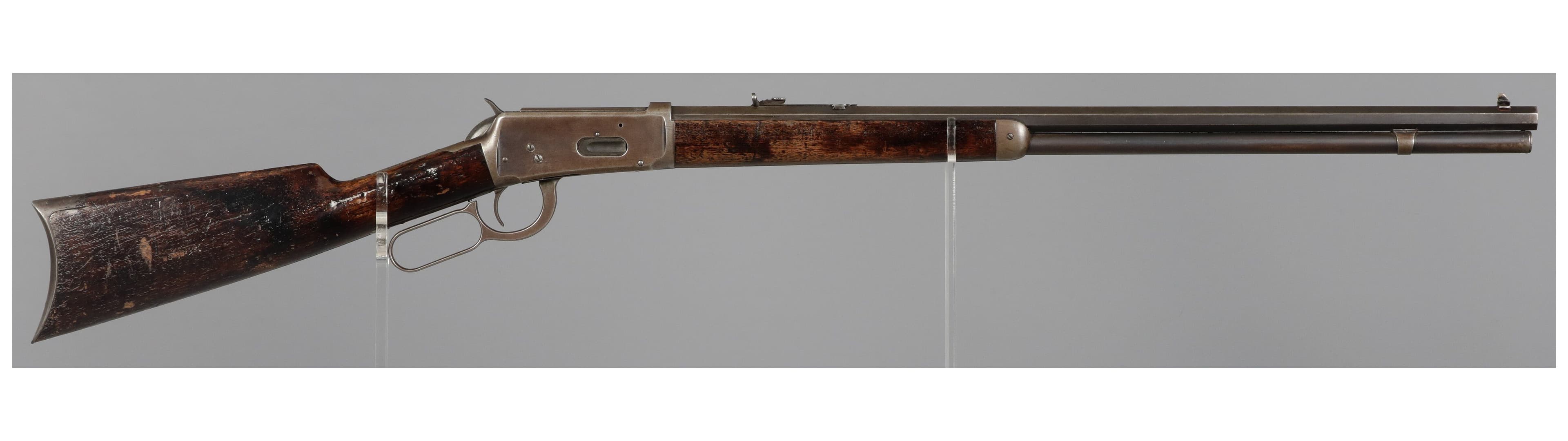 Per the Madis serial number data published by Winchester, this rifle is legally an antique. The Winchester Collectors Association indicates the rifle was manufactured in 1900.