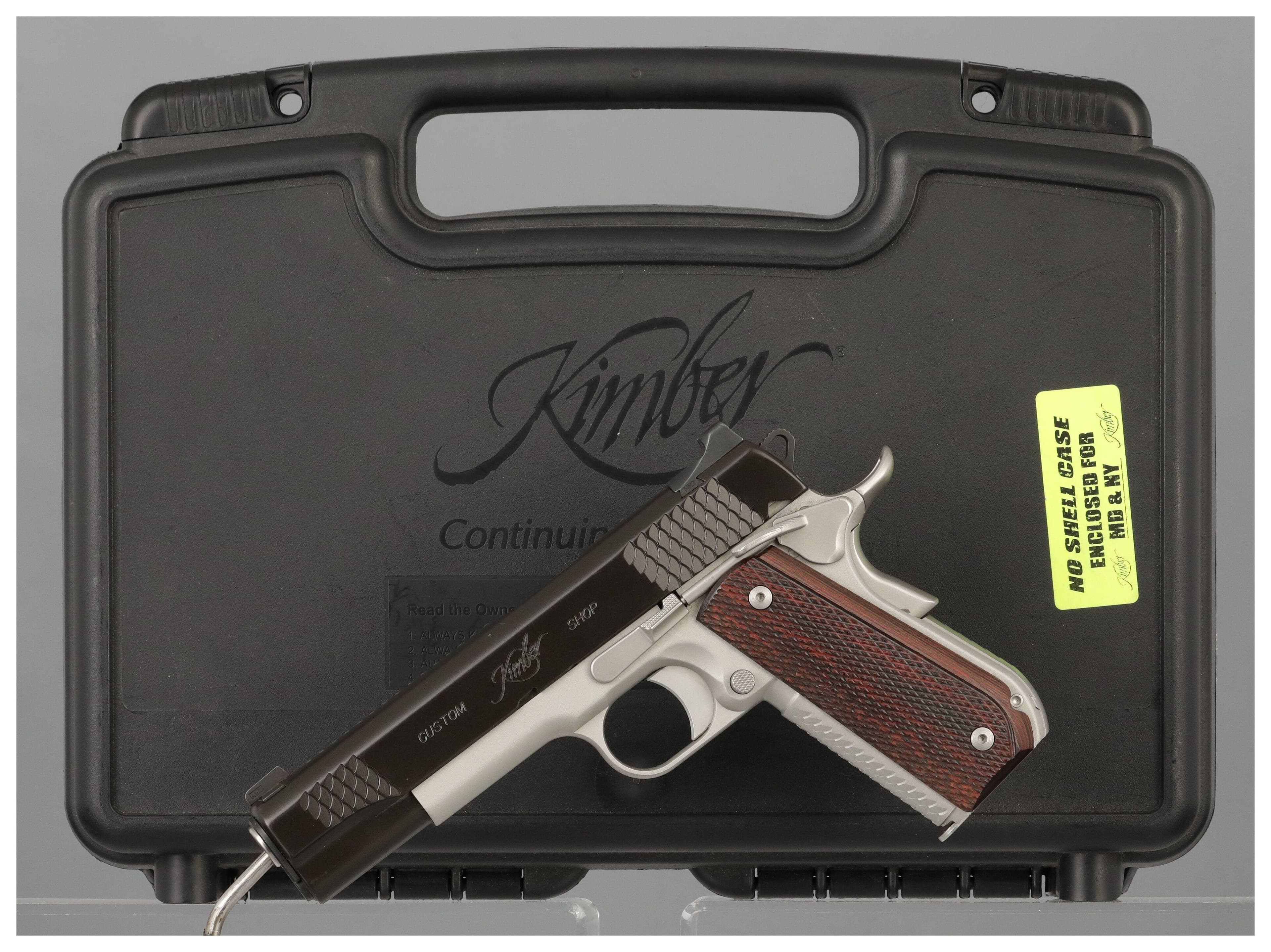 Kimber Mfg   Inc Super Carry Custom Pistol