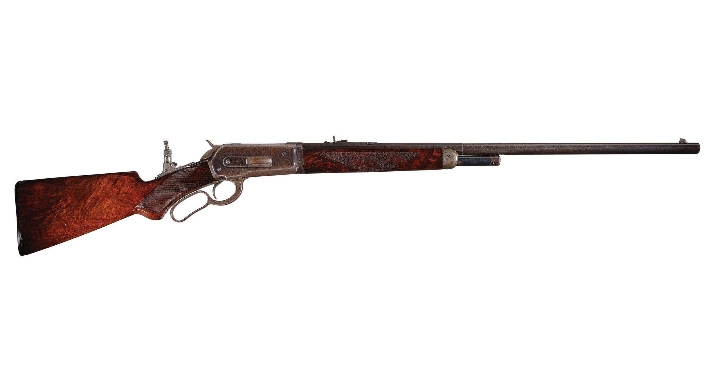Winchester Deluxe Model 1886 Takedown Rifle with Extra Barrel