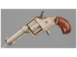 Colt House Model "Cloverleaf" Spur Trigger Revolver