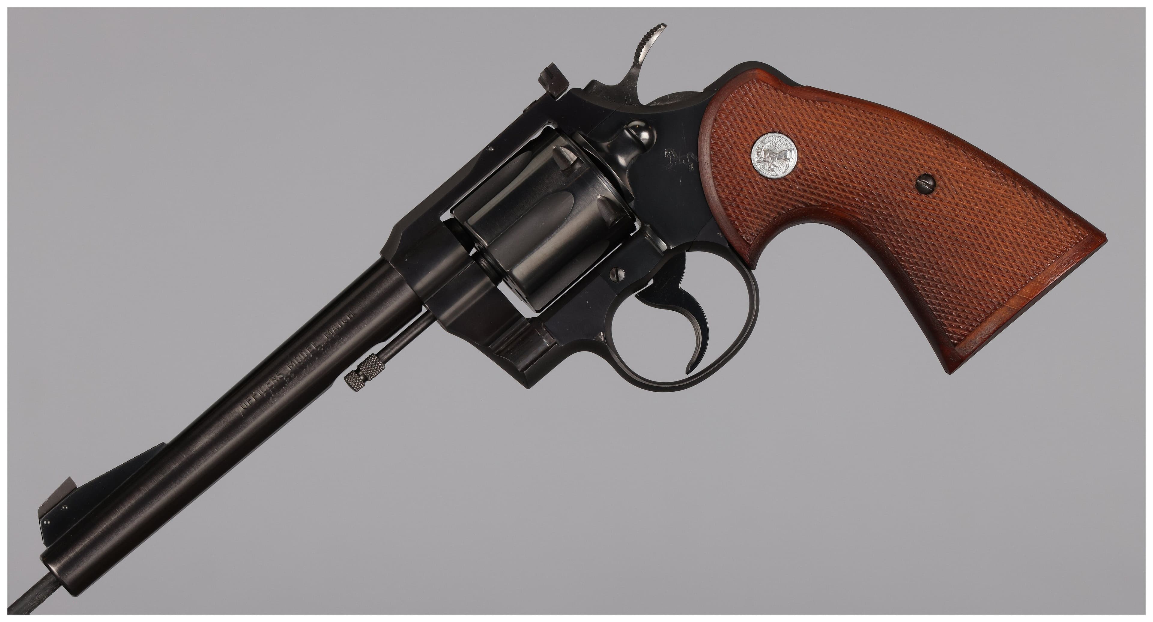 Colt Officers Model Match Revolver