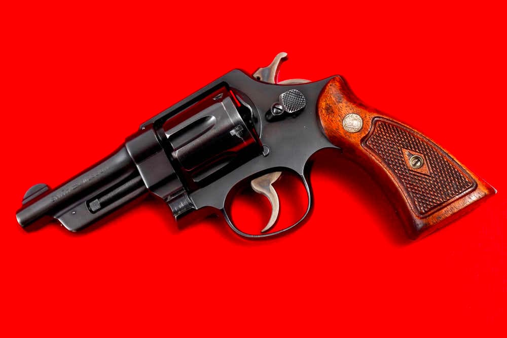 Vintage Iconic Smith & Wesson Model 38-44 HD .38 Special 5 Screw 4" $.01 NR