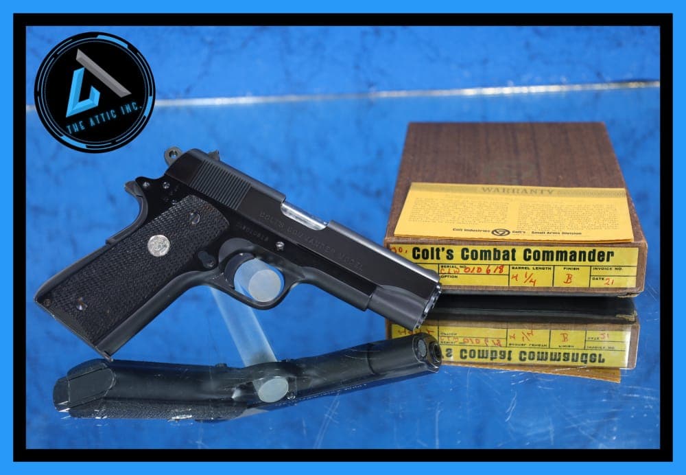 RARE Caliber Colt Lightweight Commander 30 Luger 1 of 500 C&R Eligible