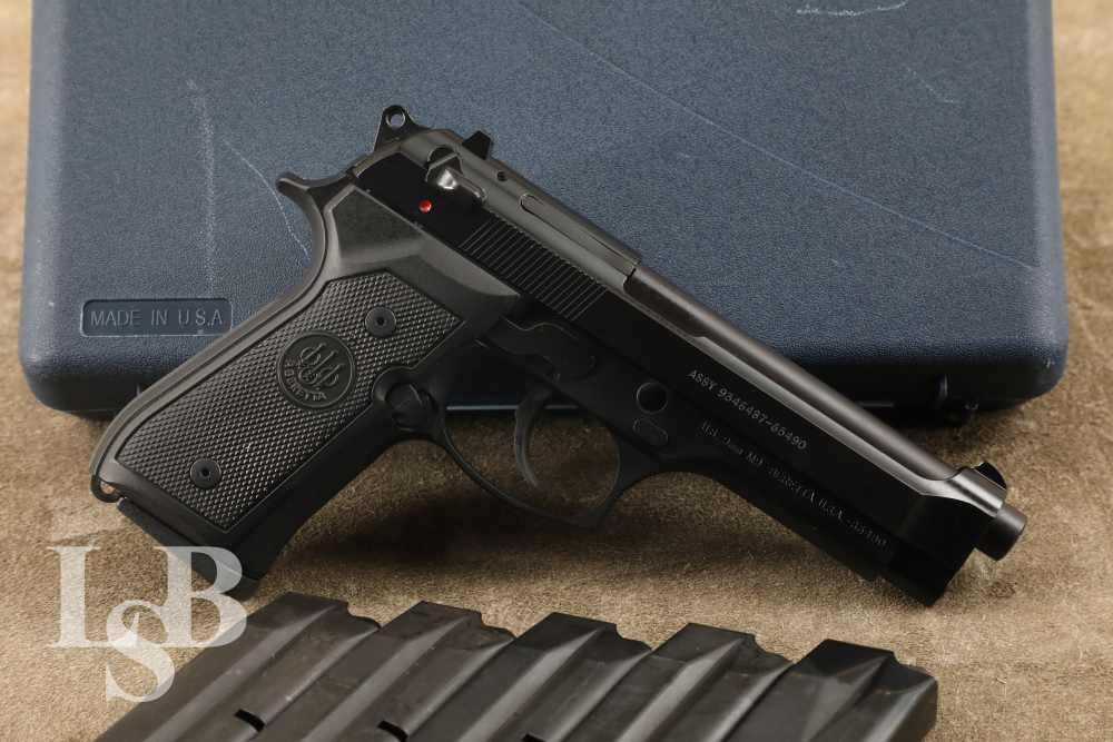 Beretta M9 Commercial Production 4.9” 9mm Semi Auto Pistol 92 FS 2013