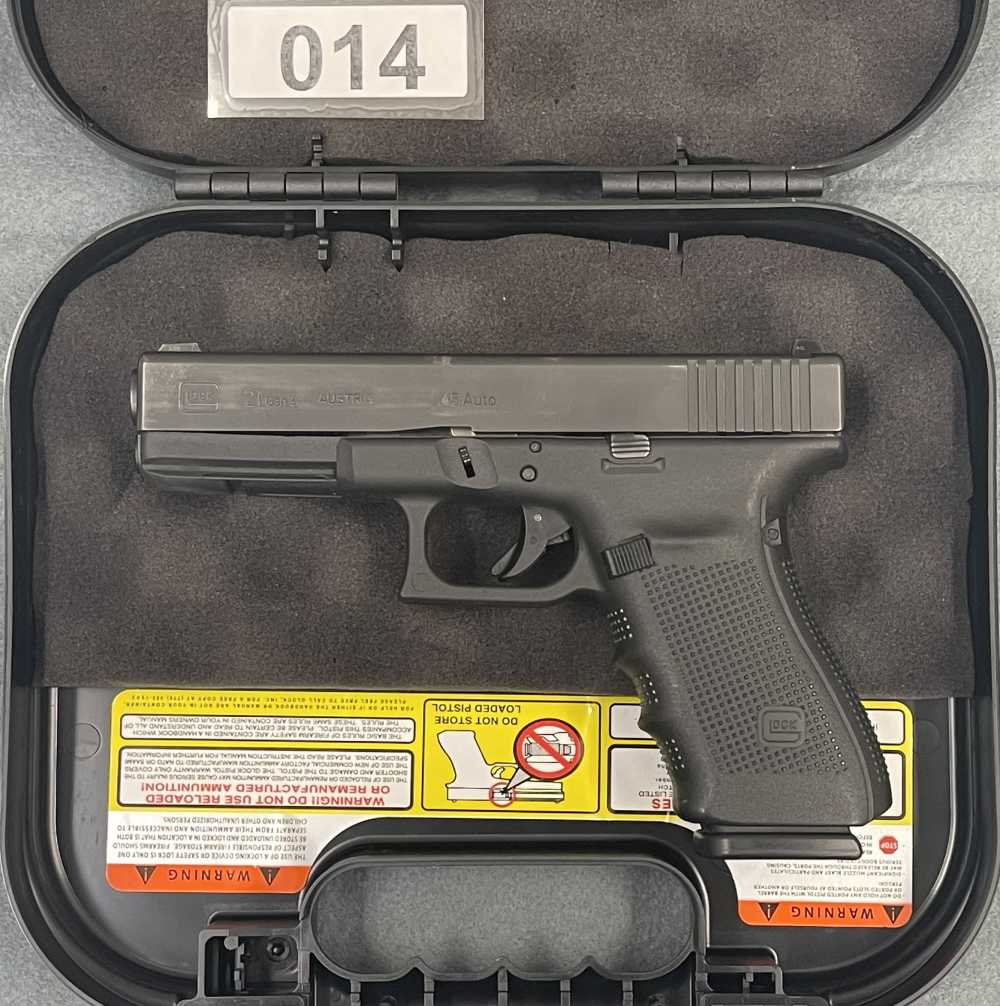 Nice-Glock 21 Gen 4 G4 Generation 4 .45 ACP w/ Night Sights $Super Deal$ 14