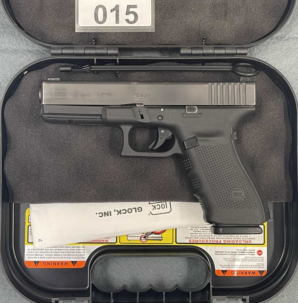 Nice-Glock 21 Gen 4 G4 Generation 4 .45 ACP w/ Night Sights $Super Deal$ 15