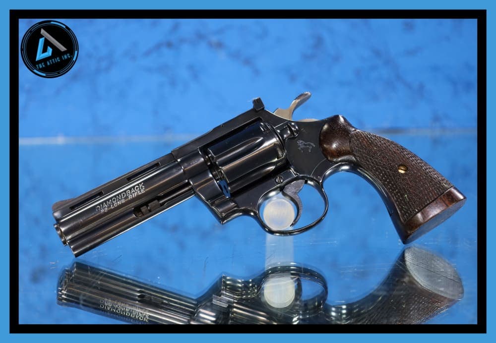 Colt Diamondback 4" 22LR Revolver Snake Gun Mfg 1978 Very Nice