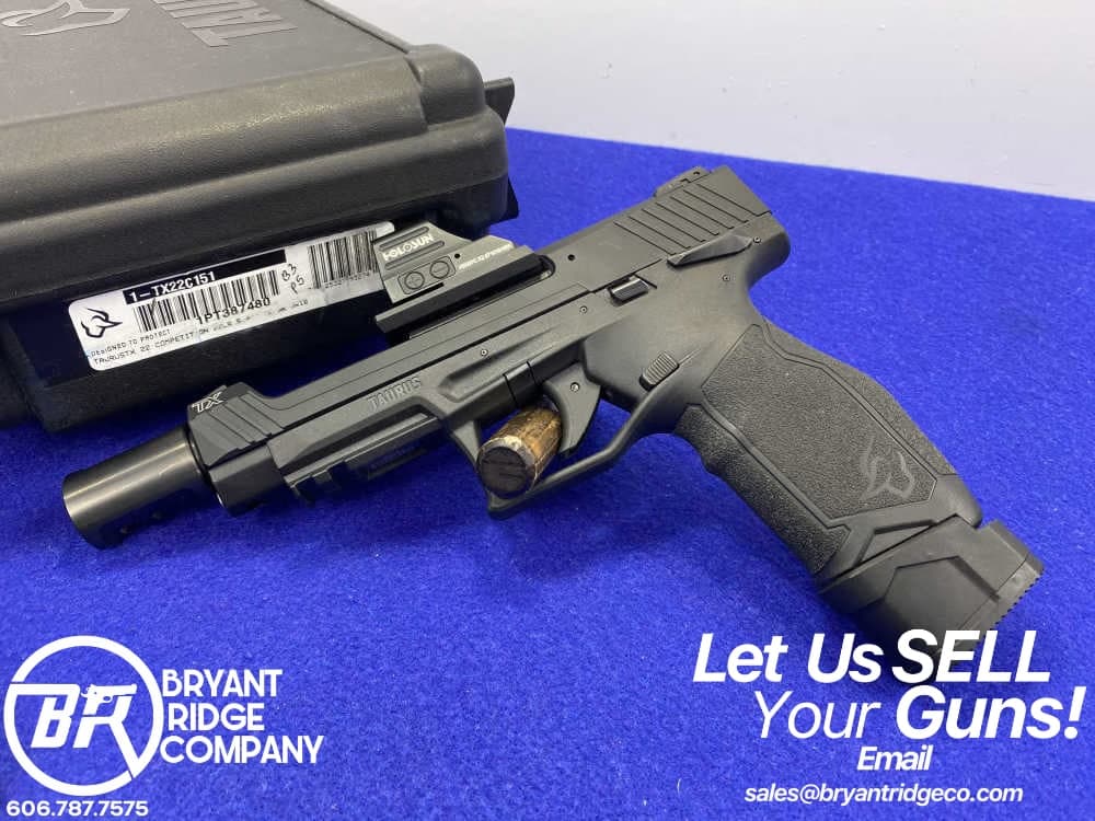 Taurus TX22 Competition .22 LR Black 5.25" *AWESOME PERFORMANCE SEMI-AUTO*
