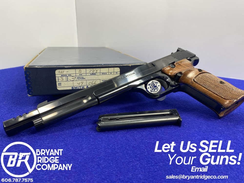 Smith Wesson 41 (No-Dash) .22 LR 7 3/8" *DESIRABLE COCKING INDICATOR MODEL*