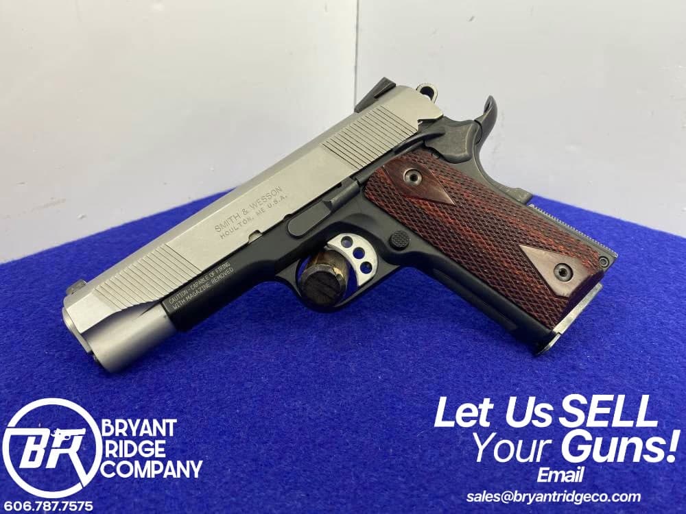 Smith Wesson SW1911ES .45 ACP Blue 4.25" *FANTASTIC SEMI-AUTOMATIC PISTOL*