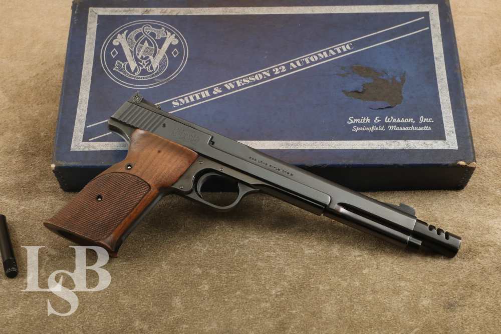 Smith & Wesson S&W Model 41 22LR 7 3/8 Semi-Automatic Target Pistol 1954-61