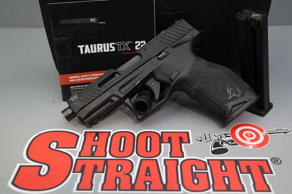 Taurus TX22 4.6" (Threaded).22 LR w/Case