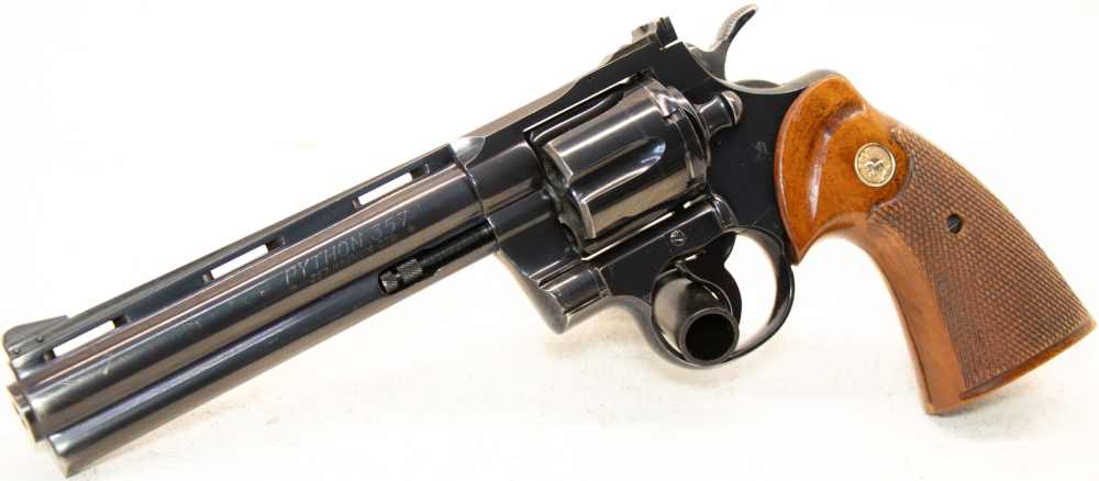 1967 Colt Python Revolver .357 Magnum / 6" Blue