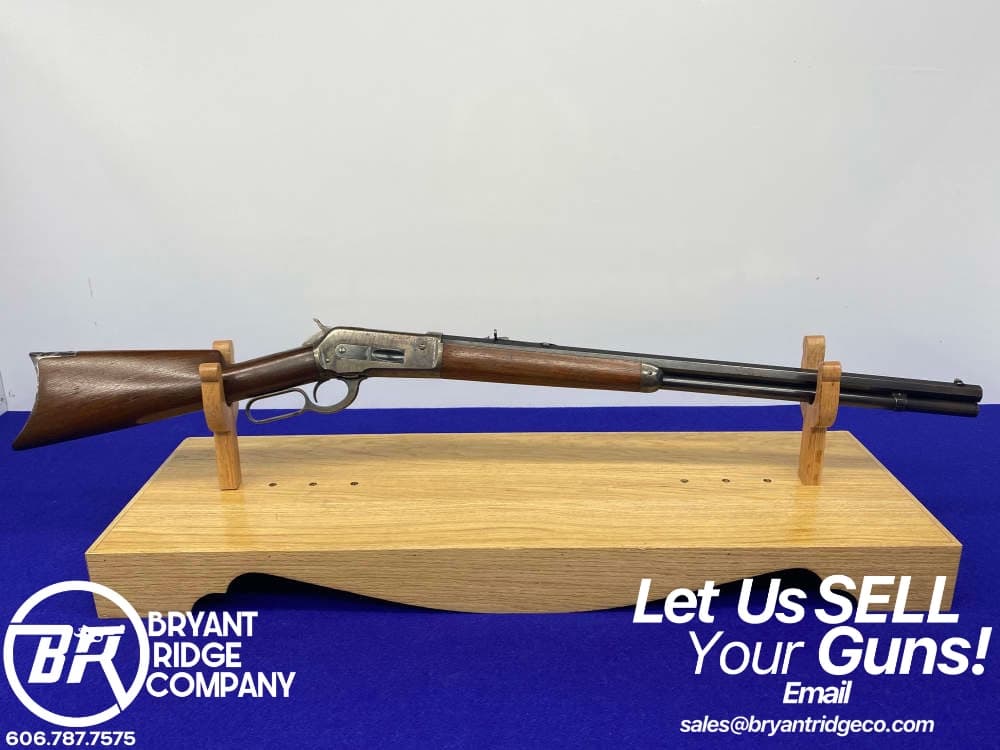 1891 Winchester 1886 .40-82 WCF Blue 26" *DESIRABLE VINTAGE WINCHESTER*