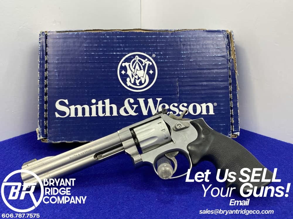 Smith Wesson 617-2 .22 LR Stainless 6" *CLASSIC DOUBLE-ACTION REVOLVER*
