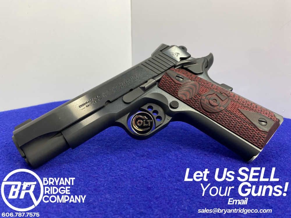 Colt Combat Commander 9mm Blue 4 1/4" *INCREDIBLE COMMANDER-SIZE 1911*