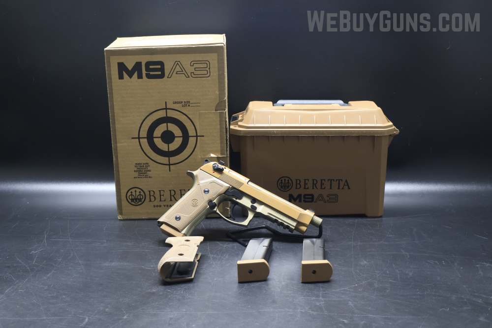 Beretta M9A3 Semi Auto Pistol 9mm Parabellum