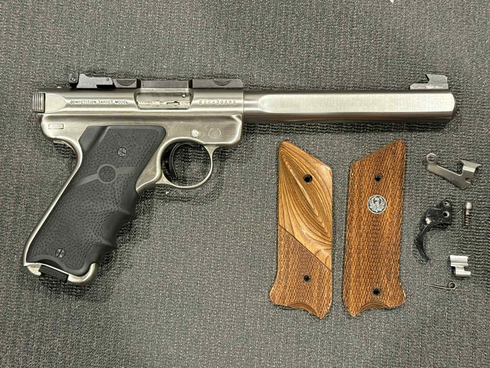 Ruger Mark II Mk 2 Stainless Competition Target KMK678GC Volquartsen Parts