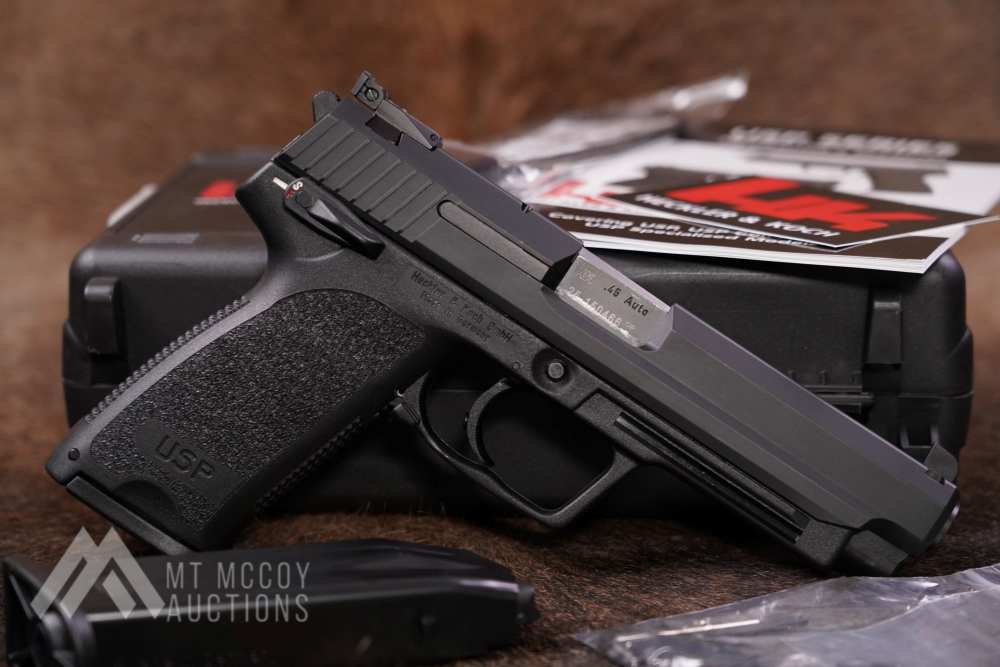 Heckler & Koch H&K USP45 Expert .45 ACP SA/DA Semi-Auto Pistol, MFD 2016