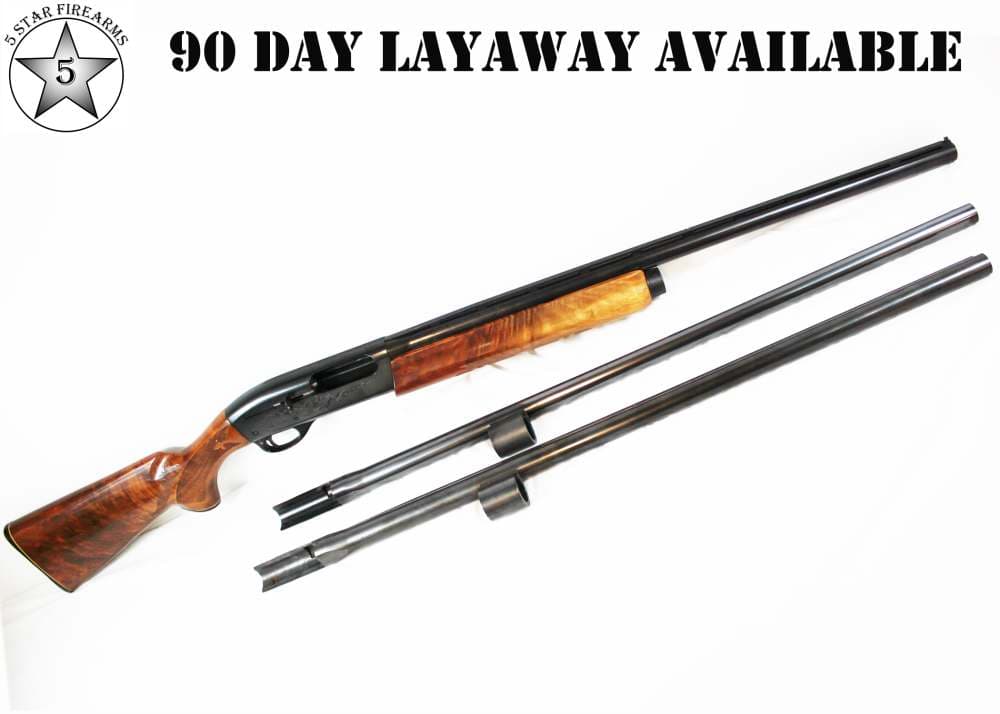 Remington Model 1100 12ga W/2 Extra barrels Layaway Available NO RESERVE!