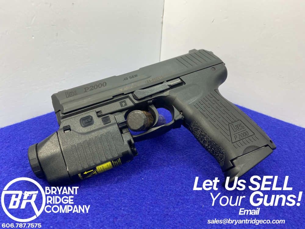 H&K P2000 .40 S&W Blk 3.66" *INCREDIBLE SEMI-AUTOMATIC PISTOL*