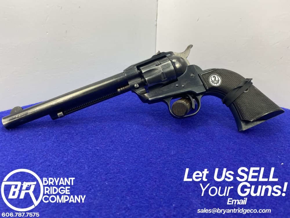 RUGER SINGLE SIX .22 WMR BLUE 6.5" *6-SHOT SINGLE-ACTION RUGER REVOLVER*