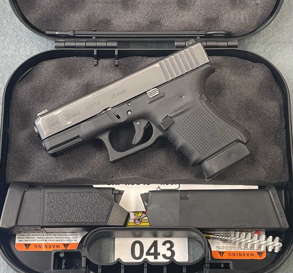 Nice-Glock 30 Gen 4 G4 Generation 4 .45 ACP w/ Night Sights $Super Deal$ 43