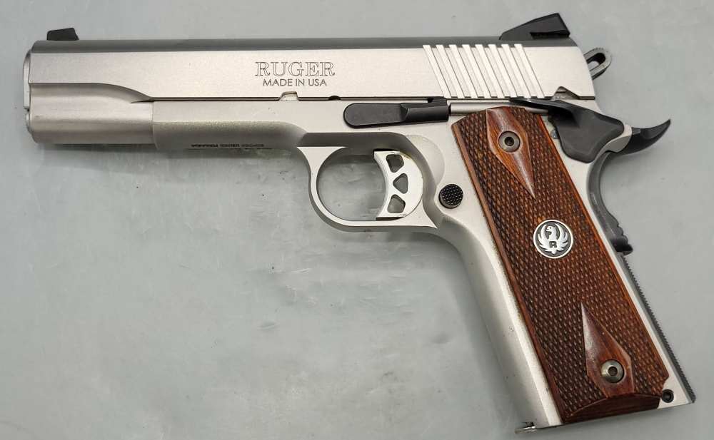Ruger SR1911 45 ACP 5" Stainless Steel Single Action 7+1