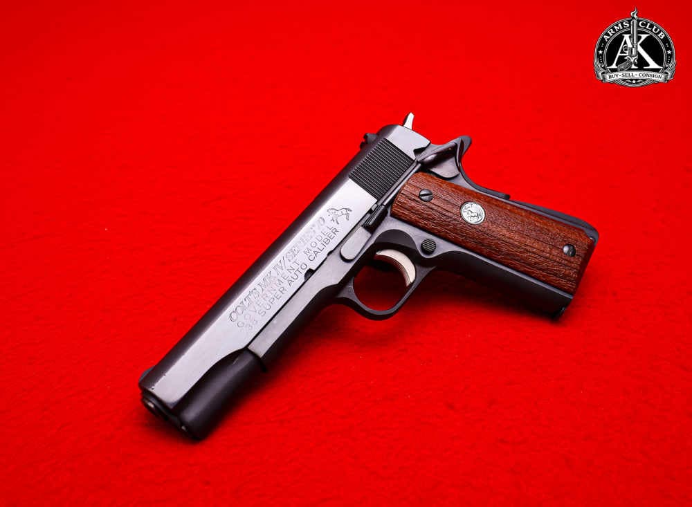 1971 Colt MKIV Series 70 1911 .38 Super *LARGE ROLLMARK MODEL*