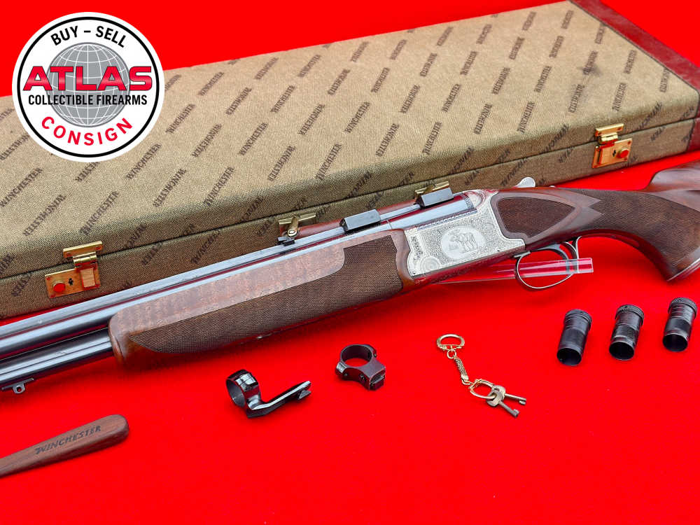 ULTRA RARE Winchester Grand European XTR 12 Ga/ .300 Win Mag Combo Engraved