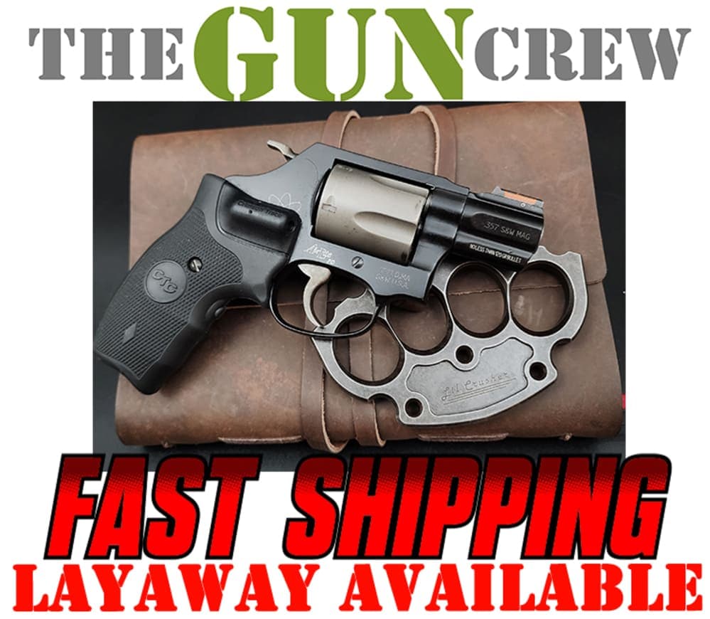 Smith & Wesson S&W Airlite 360PD 357Mag W/ Laser Grip & Holsters Layaway