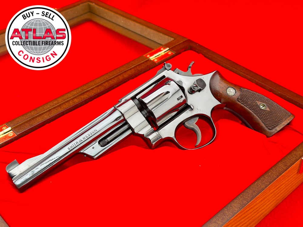 SCARCE 1965 S&W 27-2 6" Royal Blue .357 Magnum "S" PREFIX
