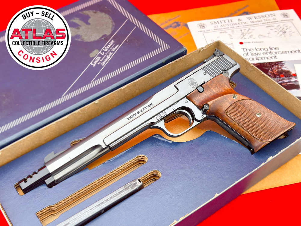 MUSEUM GRADE 1959 Smith & Wesson Model 41 7 3/8" Blued .22 LR