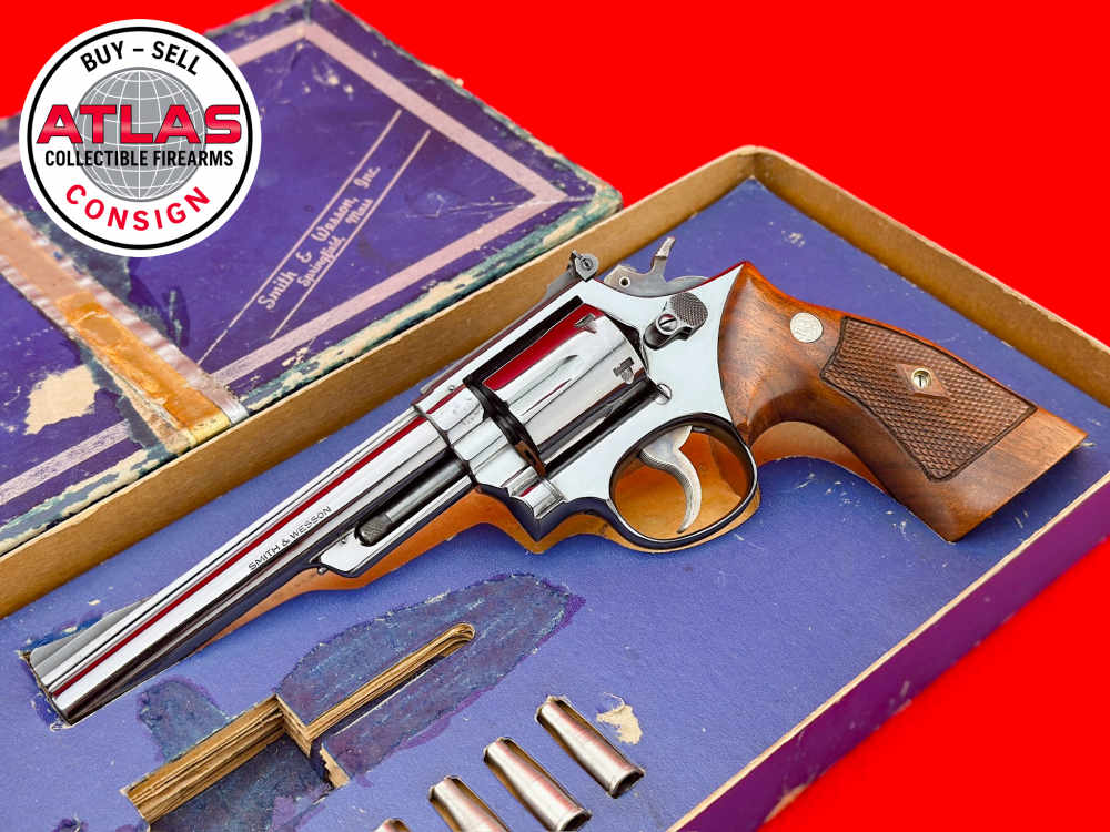 RARE FIRST YEAR 1961 S&W Model 53 "The Jet" .22 Rem Jet
