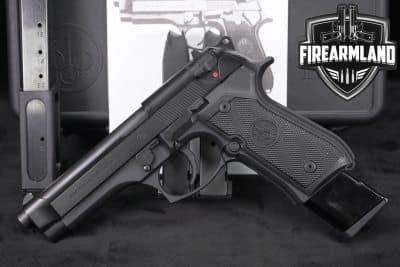 Beretta M9 9mm 4.9" +4 MAGS & ORIG CASE