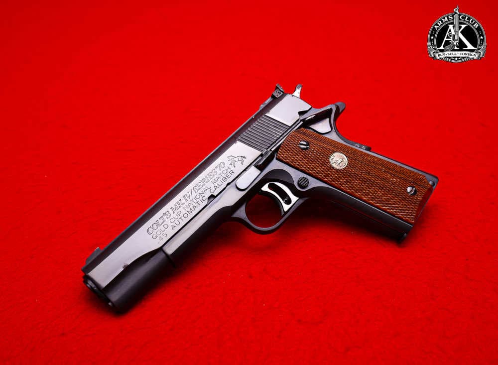 1972 Colt Gold Cup National Match Series 70 .45ACP Semi Auto Pistol!