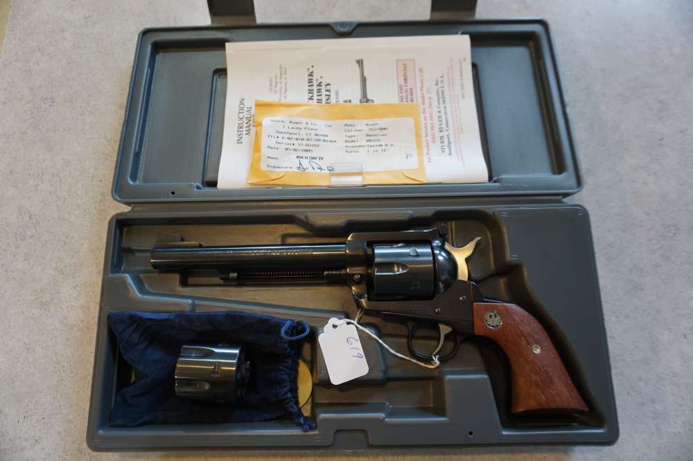 Ruger New Model Blackhawk Convertible 357 Mag 9mm 6 1/2 Inch LNIB