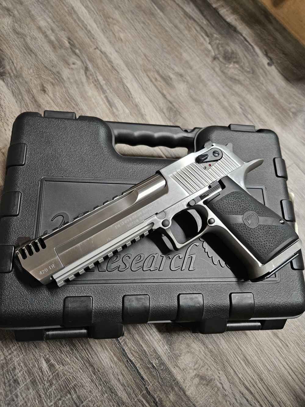 Magnum Research Desert Eagle 429 DE Mark XIX NICE! 429DE Stainless 6"