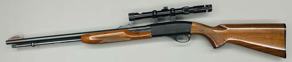 Remington 552 Speedmaster- . 22 S, L & LR - 21” Bbl w/ Adj. Sights & Optic
