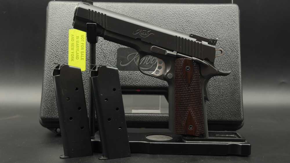 Kimber 1911 Custom Target II 5" 45acp 45 ACP 2 Mags & Case LAYAWAY