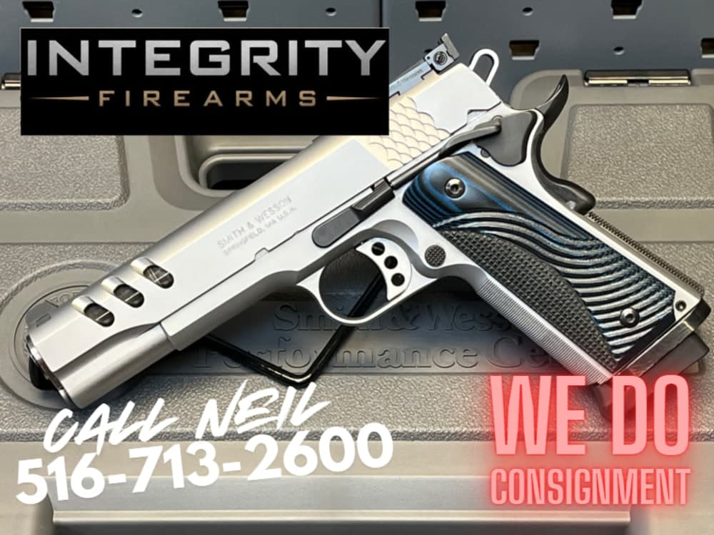 Smith & Wesson 1911 Performance Center Semi-auto 45ACP 5" 8RND, NO CC FEES