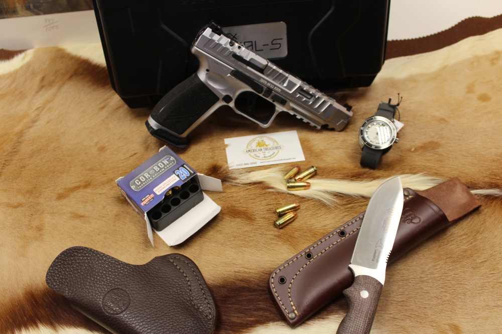 Canik SFx Rival-S 9mm 5" Semi Auto Pistol Chrome Steel Frame 18+1 Mint!