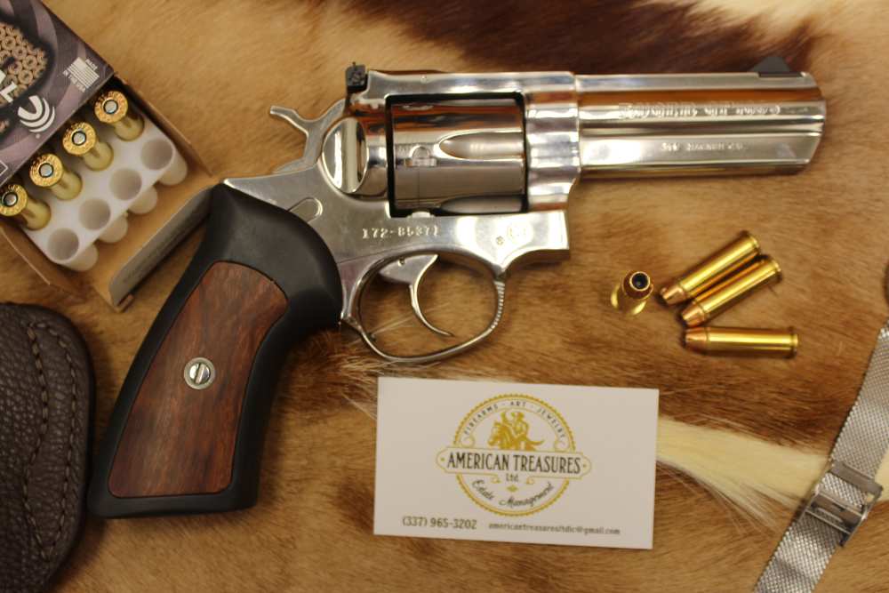 Ruger GP100 357 Mag/ 38 Spl/ 4" High Polished 1993 w/Box