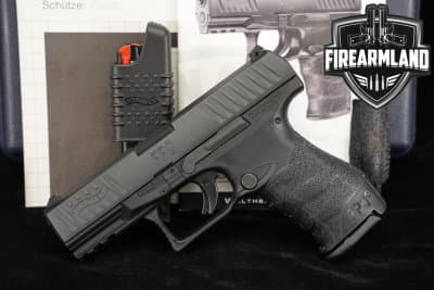 Walther PPQ M2 9mm 4" +2 MAGS & ORIG CASE
